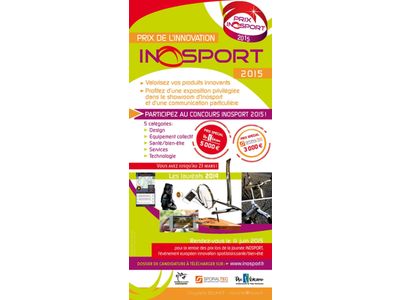 Les inscriptions au concours Inosport 2015 sont ouvertes