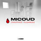Hiceo réalise un logo pour la société Micoud Chauffage Plomberie